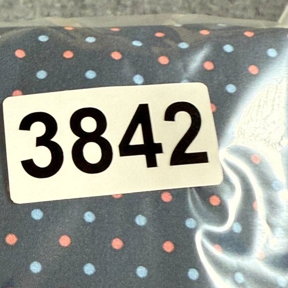 Mizzen and Mens Mens Leeward Button Down LS Dress Shirt XXL Trim Navy Polka‎ Dot - Picture 11 of 11